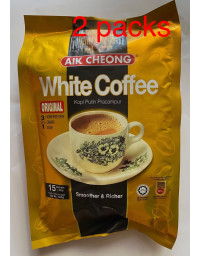 2xAik Cheong White Coffee 3 in 1 Malaysia Instant Coffee aikcheong Malaysian