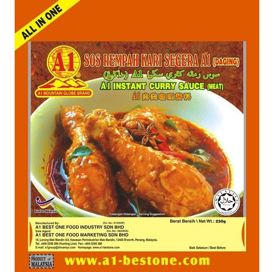 A1 Best One Instant Curry Sauce (Meat)