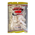 A clear plastic bag of Kambow Wholesale Huai Shan slices with a yellow header and a red, black, and green logo on the front, set against a plain white background.