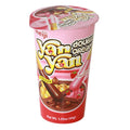 10 Packs of 50g MEIJI Yan Yan Chocolate & Strawberry Cookies