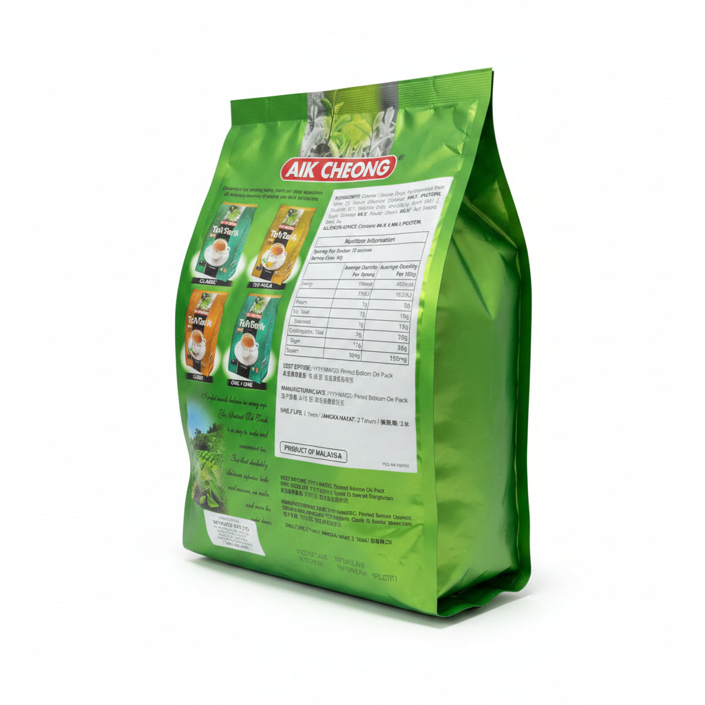 4 x Aik Cheong Instant Milk Tea Beverage Classic 15 Sachets (total 60 sachets)