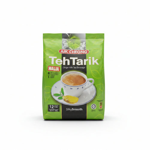 2 x Aik Cheong Teh Tarik Halia 4 in 1 Malaysia Instant Ginger Milk Tea Beverage